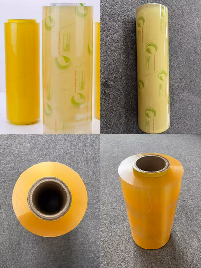 Keep Fresh Plastic Wrap Film PVC/PE Food Grade Cling Film Stretch Protection Film PVC/PE Plastic Wrapping Film