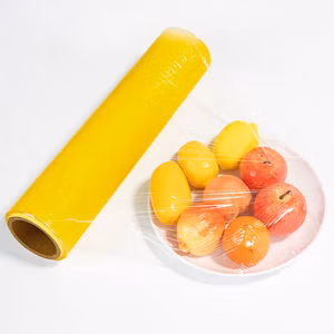Keep Fresh Plastic Wrap Film PVC/PE Food Grade Cling Film Stretch Protection Film PVC/PE Plastic Wrapping Film