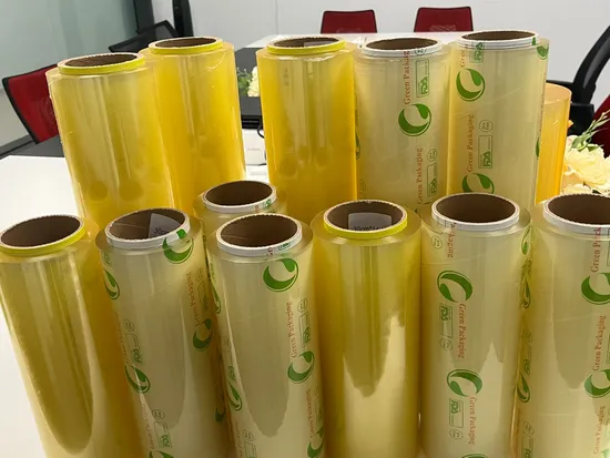 Keep Fresh Plastic Wrap Film PVC/PE Food Grade Cling Film Stretch Protection Film PVC/PE Plastic Wrapping Film